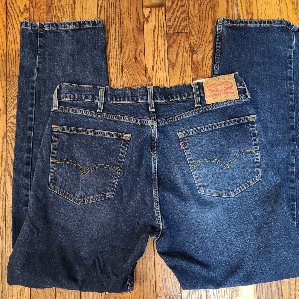Levi's Blue Relaxed Fit Jeans Versatile Denim